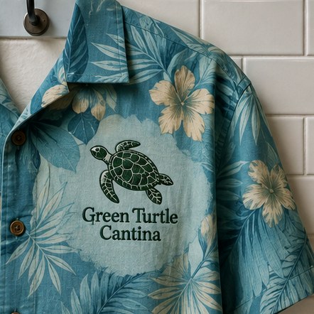 Customized hawaiian shirts for corporate events and trade shows